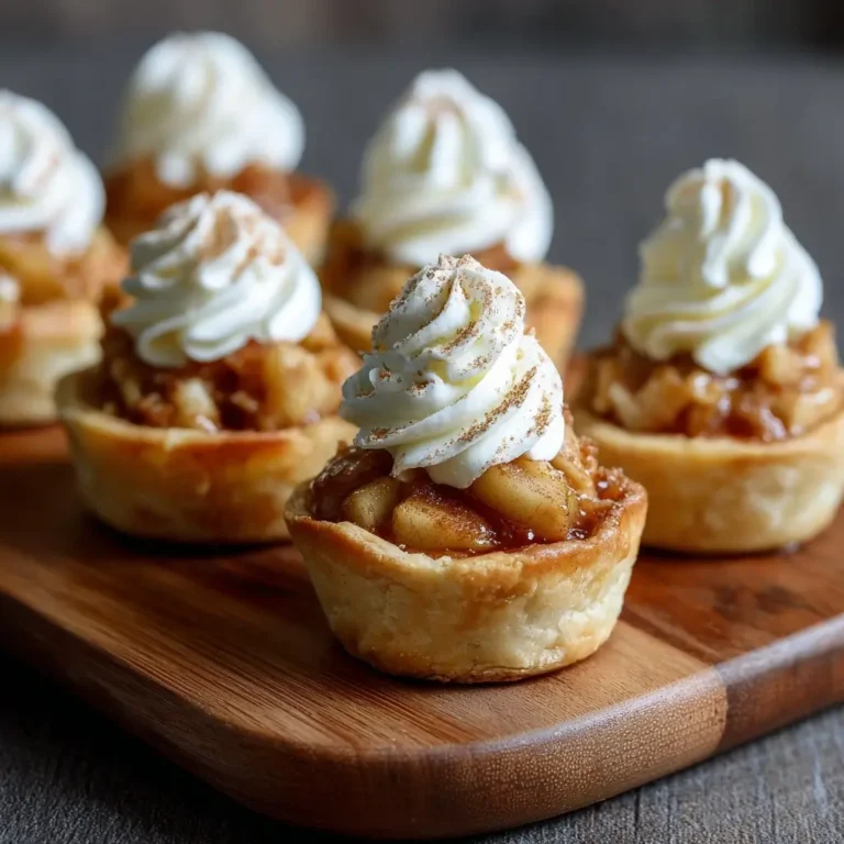 Mini Apple Pie Cups