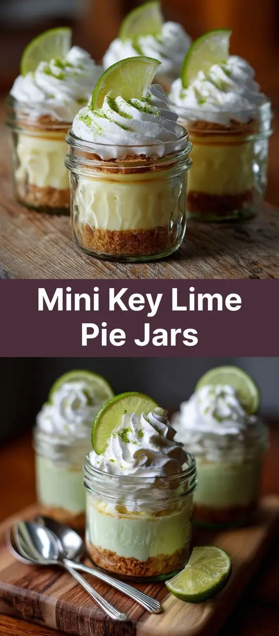 Mini Key Lime Pie Jars