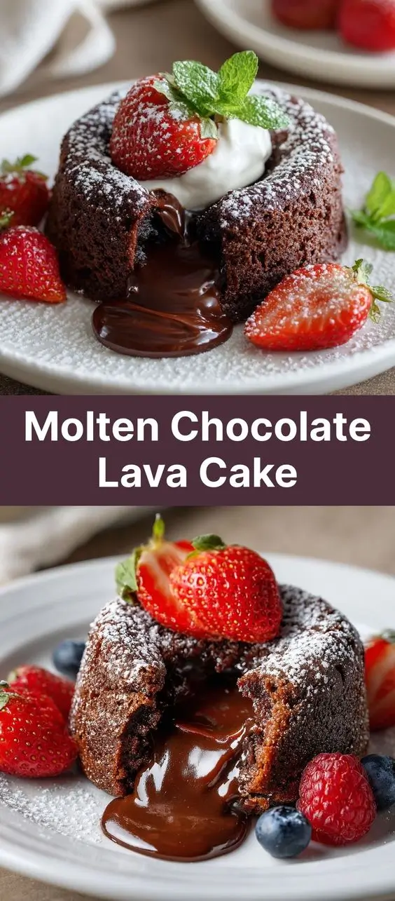 Molten Chocolate Lava Cake