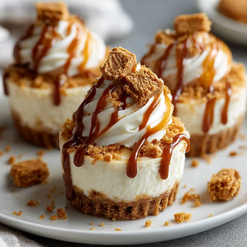 No-Bake Biscoff Cheesecake Cups