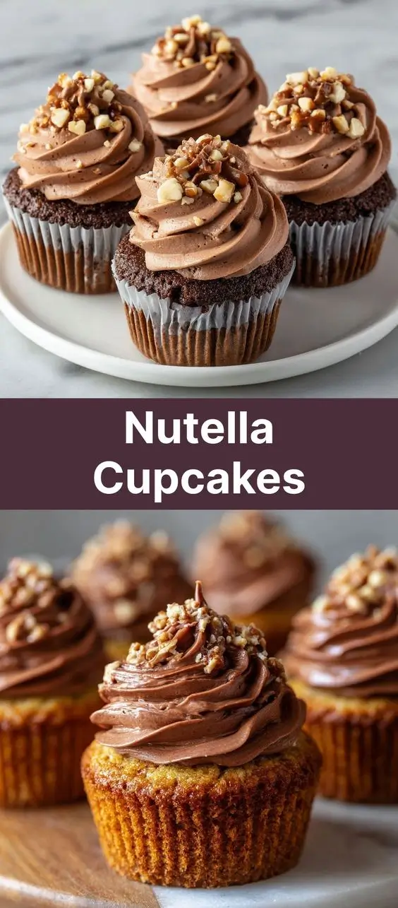 Nutella Cupcakes