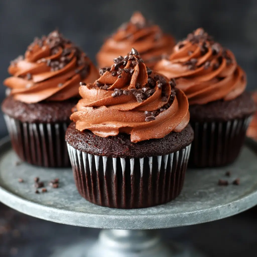One Bowl Chocolate Cupcakes