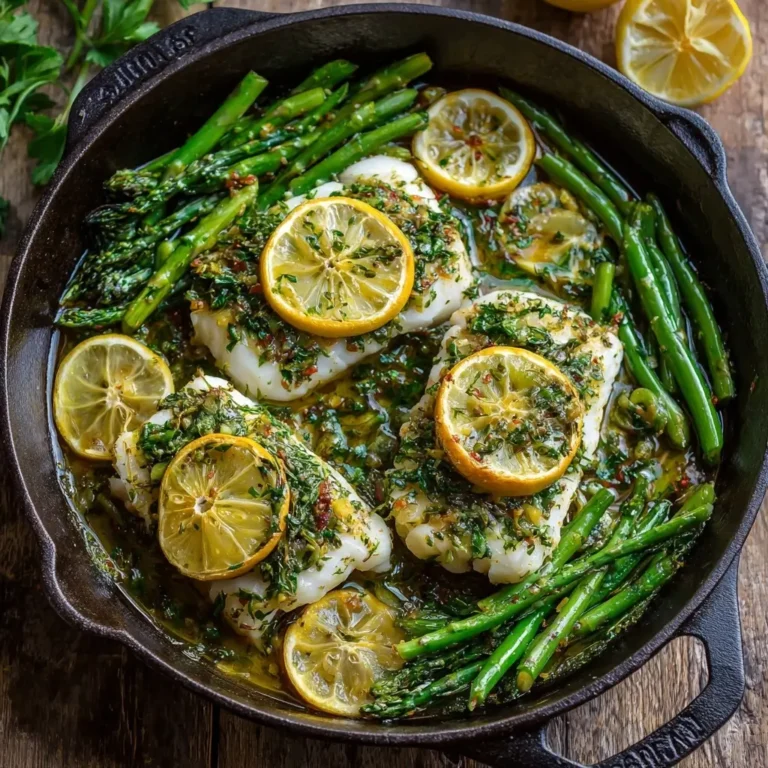One-Pan Haddock with Lemon Herbs