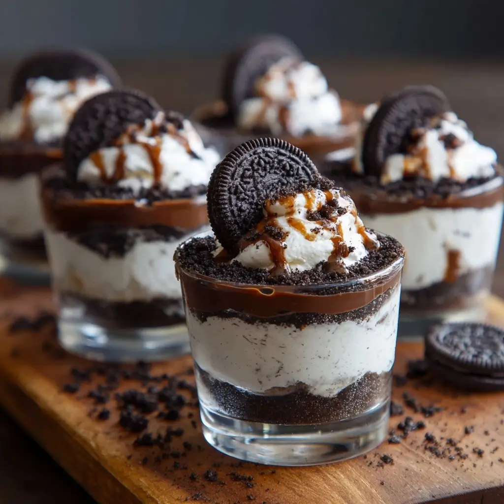 Oreo Dirt Dessert Cups
