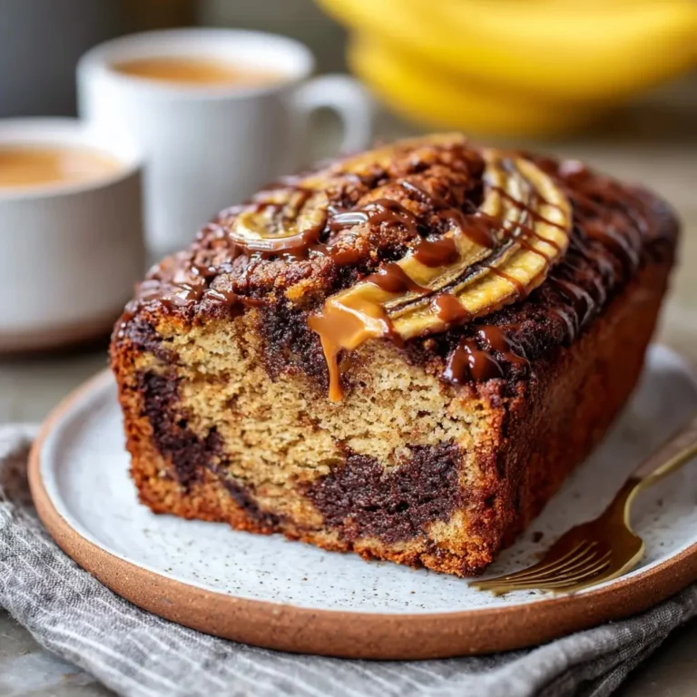 Peanut Butter Chocolate Banana Bread