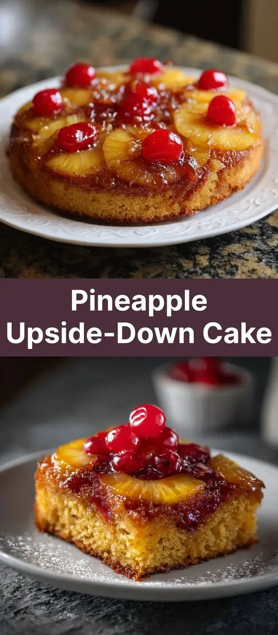 Pineapple Upside-Down Cake