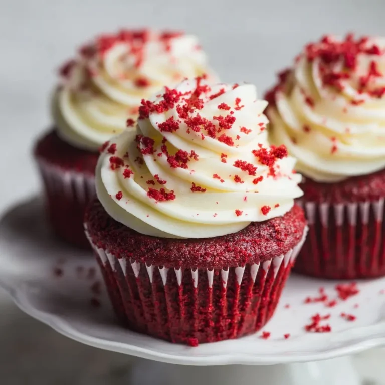 Red Velvet Cream Cheese Cupcakes