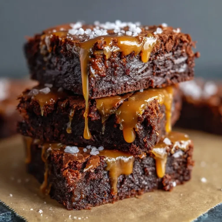 Salted Caramel Brownies
