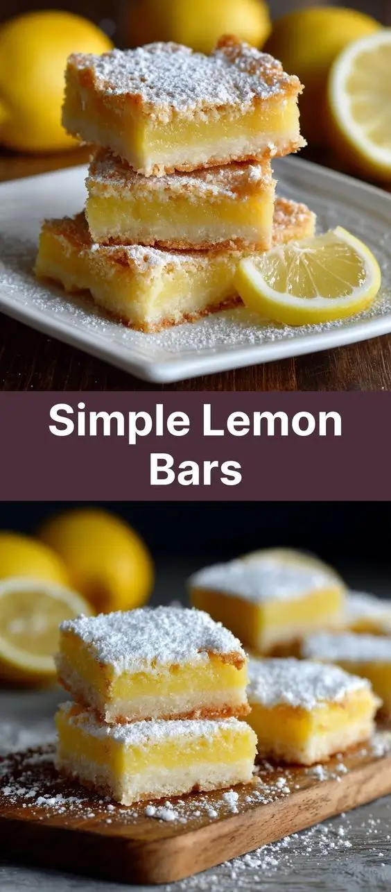 Simple Lemon Bars
