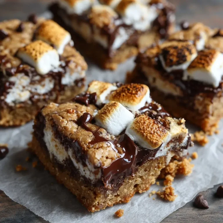 S'mores Cookie Bars