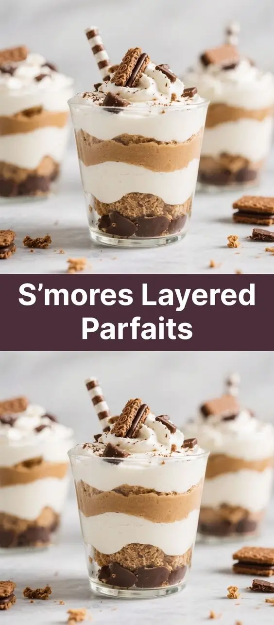 S’mores Layered Parfaits