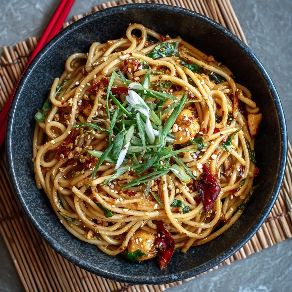Spicy Szechuan Noodles