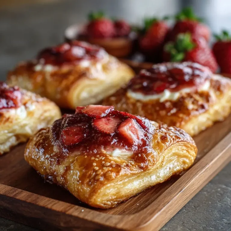 Strawberry Cream Cheese Danish