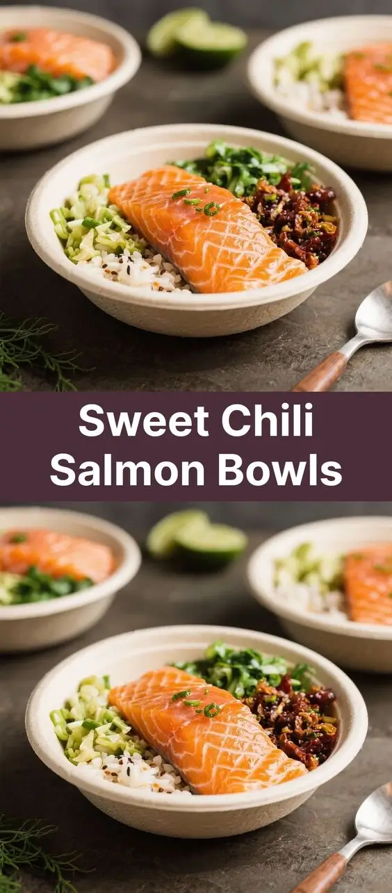 Sweet Chili Salmon Bowls