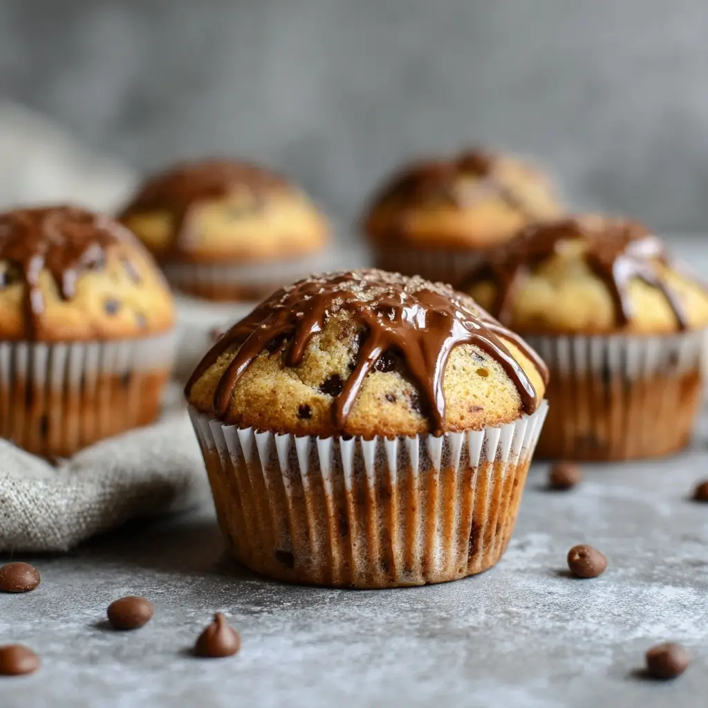 Tahini Chocolate Chip Cupcakes