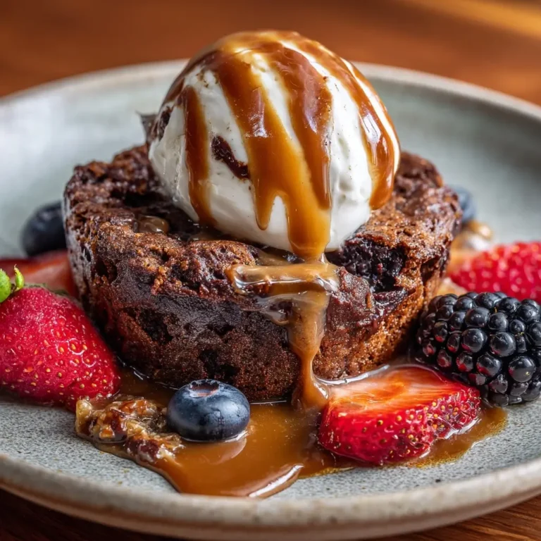 TikTok Baked Oats Brownie Style