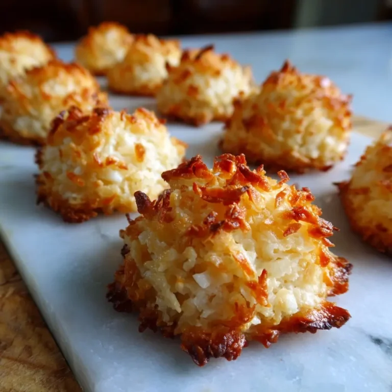 Toasted Coconut Macaroons