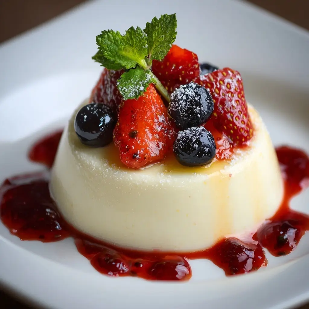 Vanilla Bean Panna Cotta
