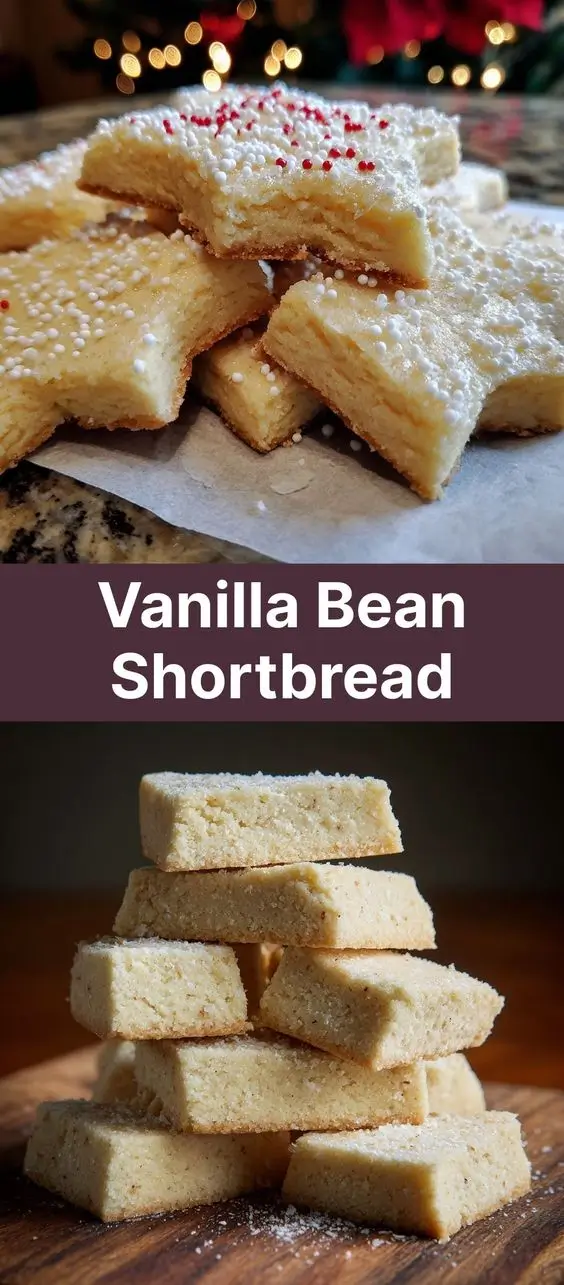 Vanilla Bean Shortbread