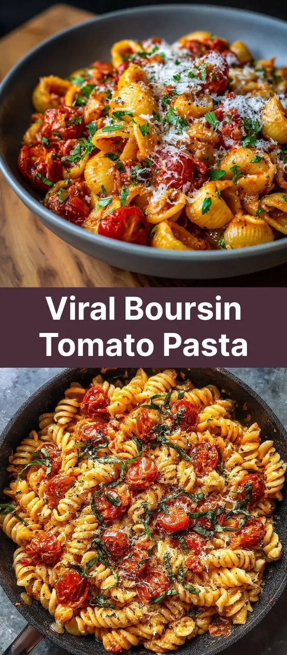 Viral Boursin Tomato Pasta