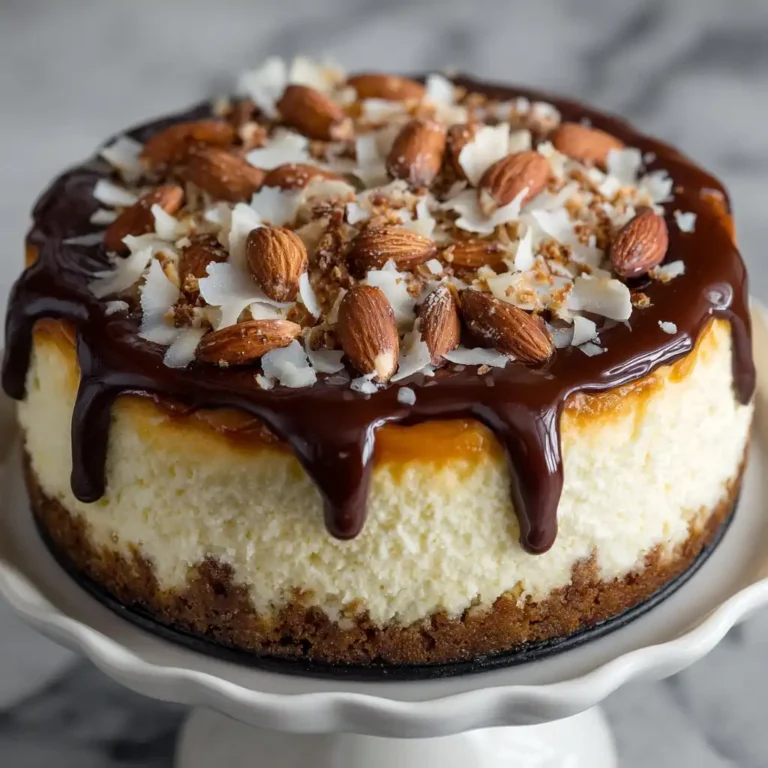 Almond Joy Cheesecake