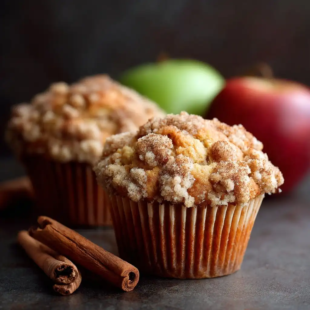 Apple Cinnamon Crumb Muffins