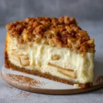 Apple Crumble Cheesecake