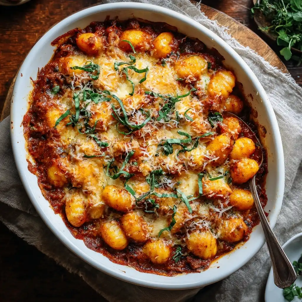 Baked Gnocchi Casserole