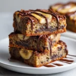 Banana Chocolate Brownie Bars