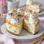 Birthday Cake Funfetti Cheesecake