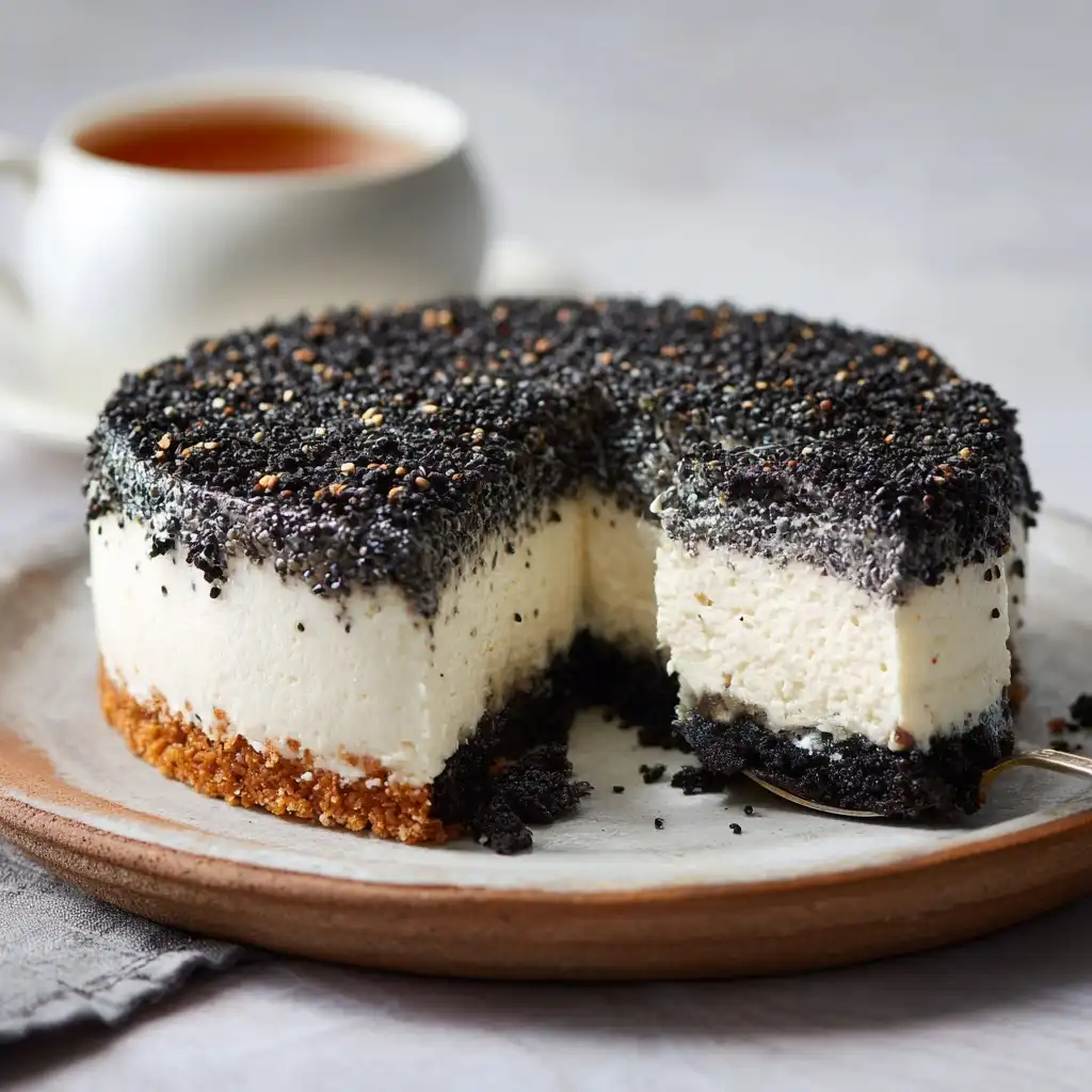 Black Sesame Cheesecake