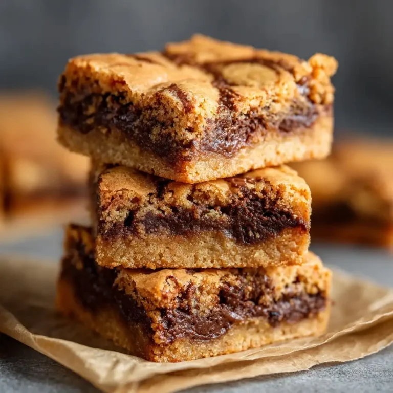 Brown Sugar Blondie Bars