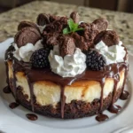 Brownie Bottom Cheesecake