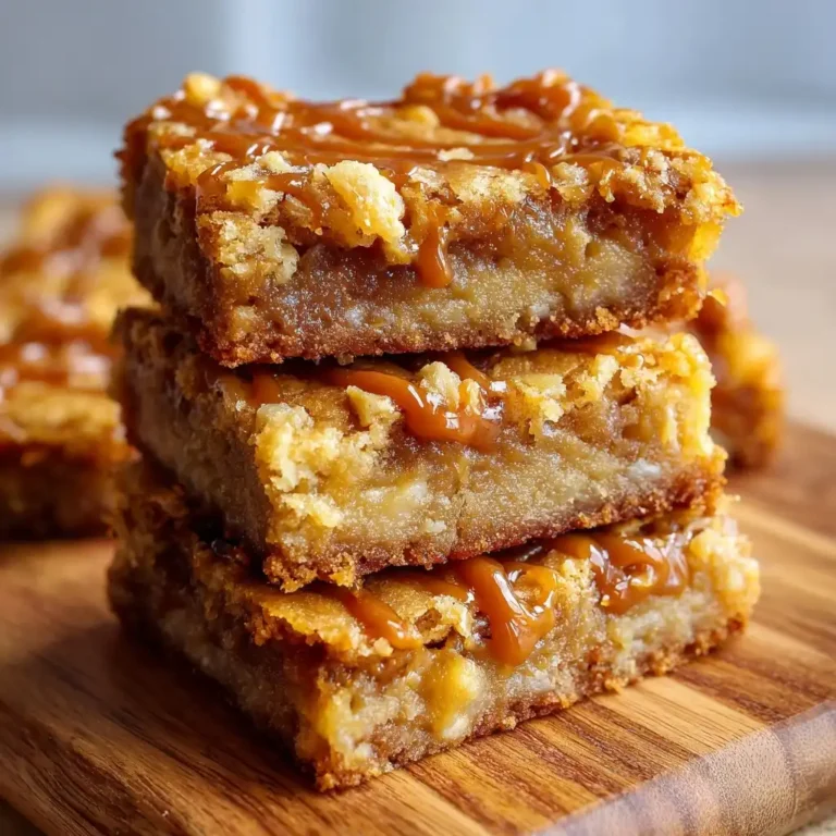 Butterscotch Blondie Bars
