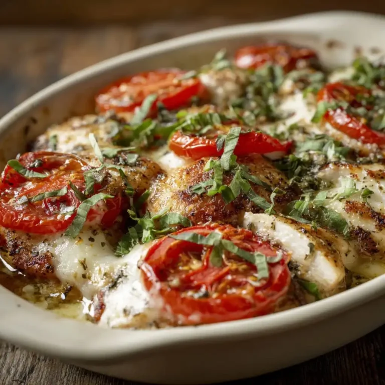 Caprese Chicken Casserole