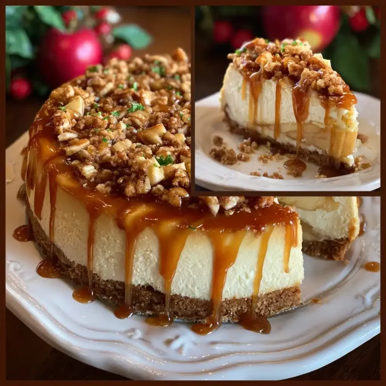 Caramel Apple Cheesecake