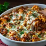 Cheesy Tortellini Bake