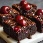 Cherry Chocolate Brownies