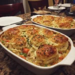Chicken Biscuit Casserole