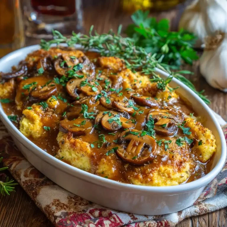 Chicken Marsala Casserole