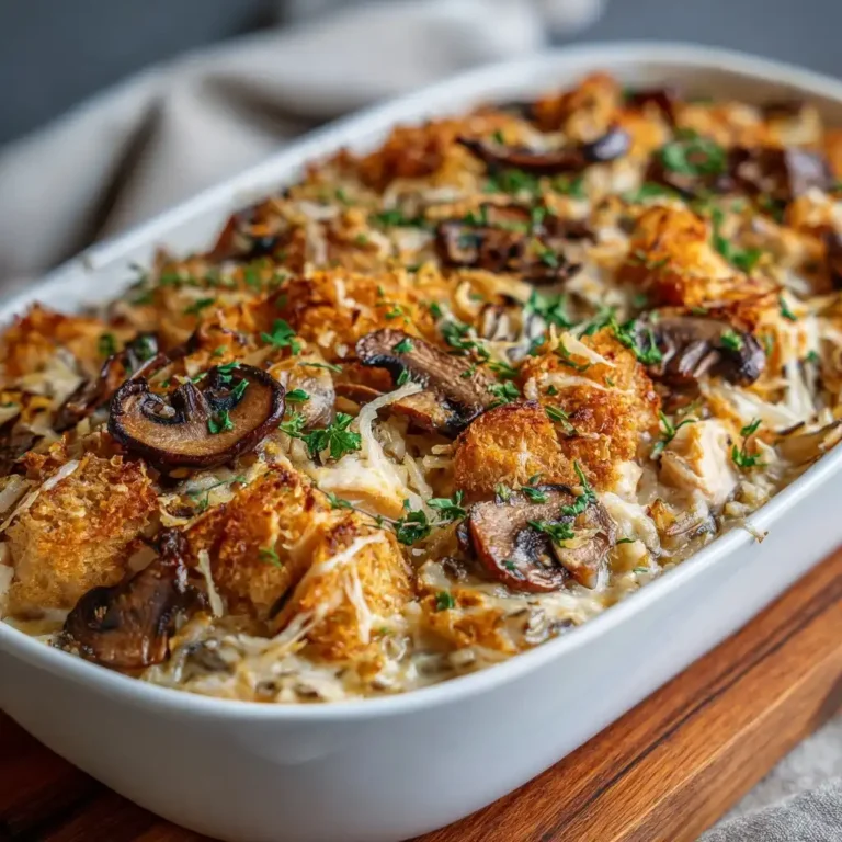 Chicken and Wild Rice Casserole