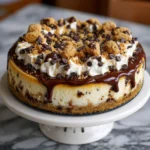 Chocolate Chip Cookie Dough Cheesecake
