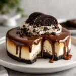 Chocolate Covered Oreo Cheesecake