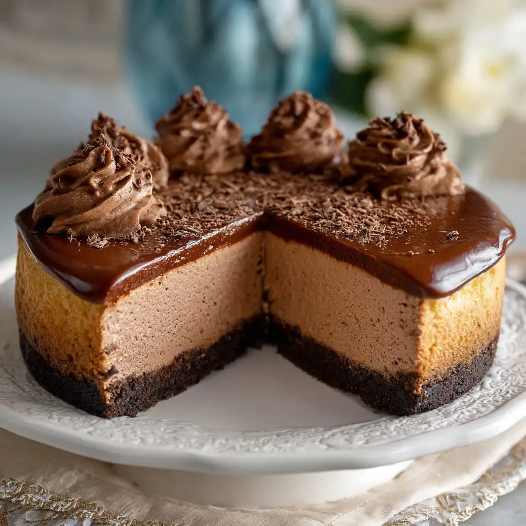 Chocolate Espresso Cheesecake