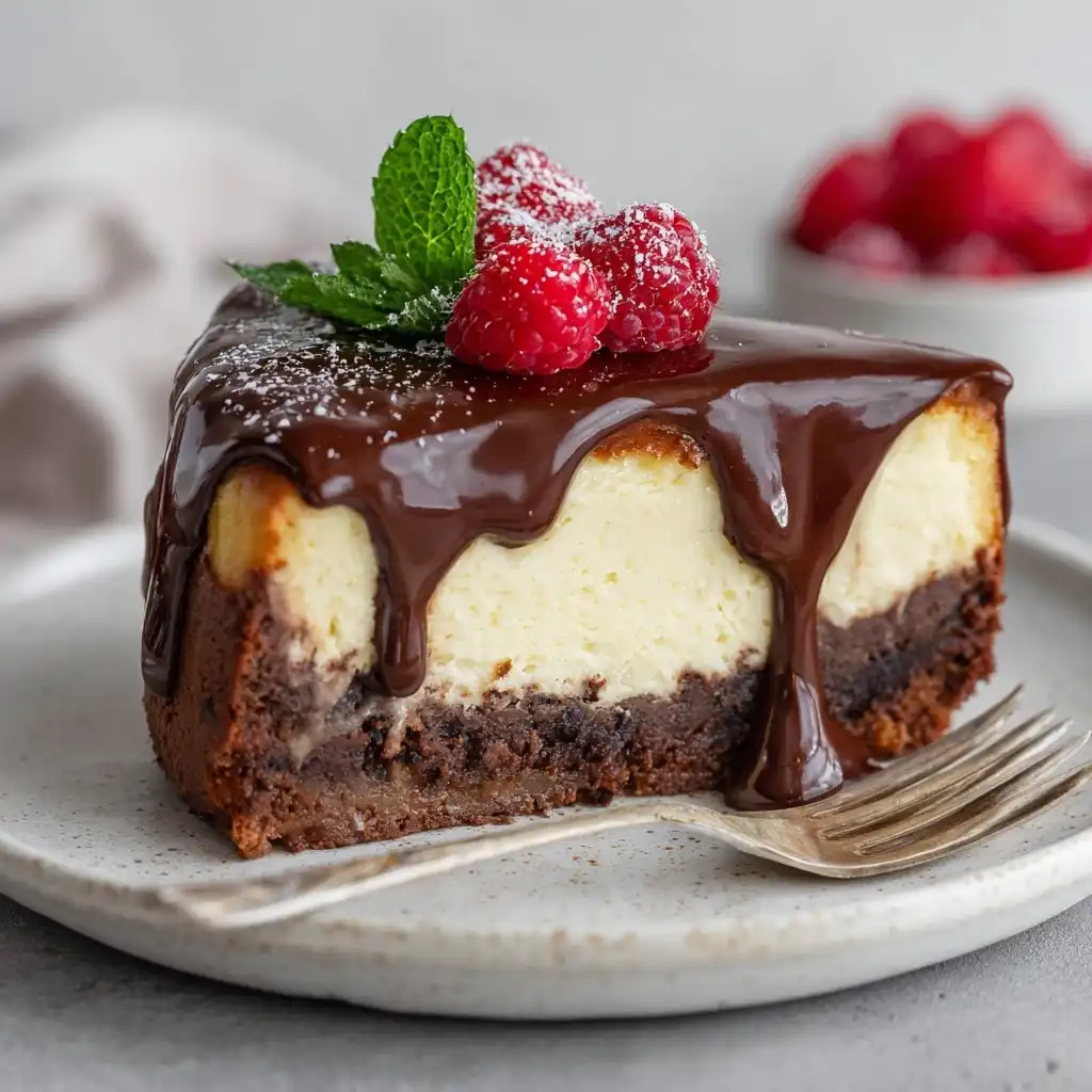 Chocolate Ganache Cheesecake
