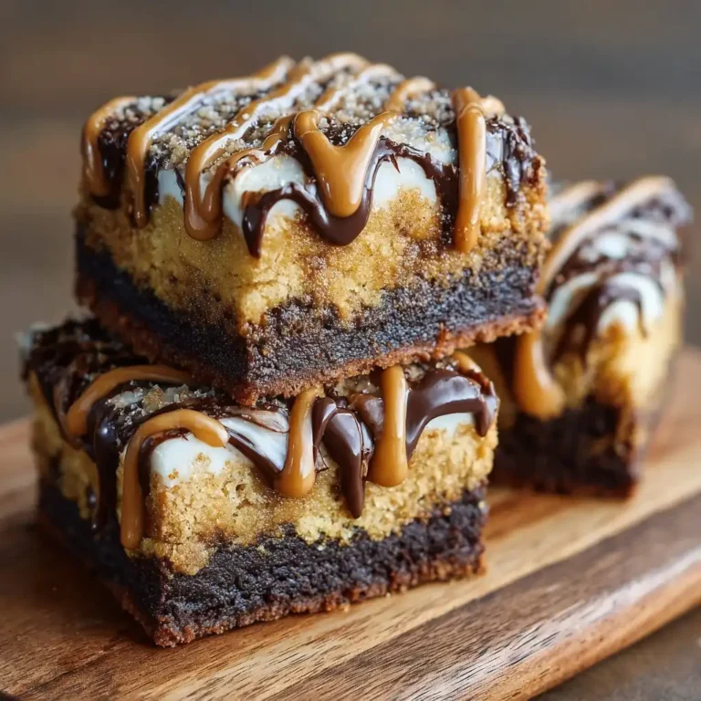 Churro Brownie Bars