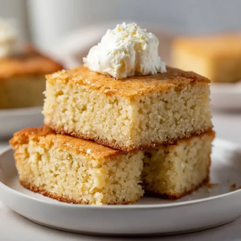 Classic Vanilla Blondies