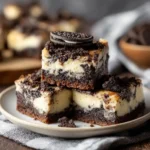 Cookies and Cream Cheesecake Bars