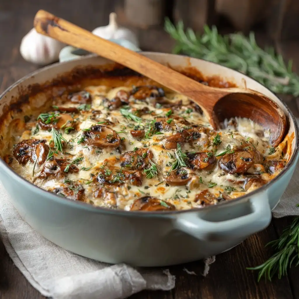 Creamy Mushroom Casserole
