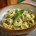 Creamy Pesto Tortellini